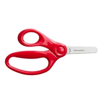 Gyermekolló  4 éves kortól, tompa (13 cm) piros megszűnő