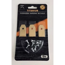 TARTALÉK KÉS ROBOTFŰNYÍRÓHOZ HUSQVARNA GARDENA 35mm TYTAN - 9 db