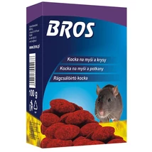 Bros Paraffinos rágcsálóirtó kocka 100 gr.