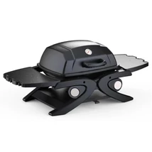 Riwall RGG 20 Compact gázüzemű mobil grillsütő 4,2 kW, 2 gázégővel