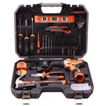 Szerszám klt. 36 részes csavarbehajtóval 12V kofferben