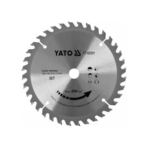 YATO Fűrésztárcsa fához 165 x 16 x 1,5 mm / 36T