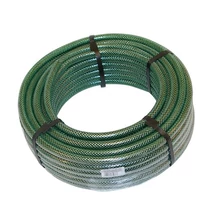 'Zöld kígyó' locsolótömlő háromrétegű szövetbetétes 1/2' 25 m/tek.