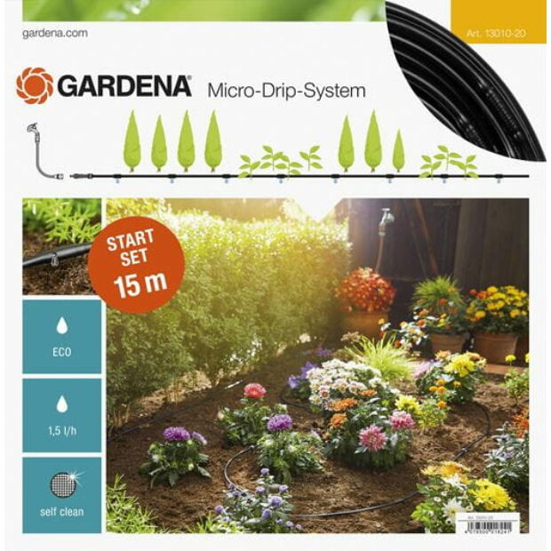 Gardena MD indulókészlet növénysorokhoz S 4,6 mm (3/16”)