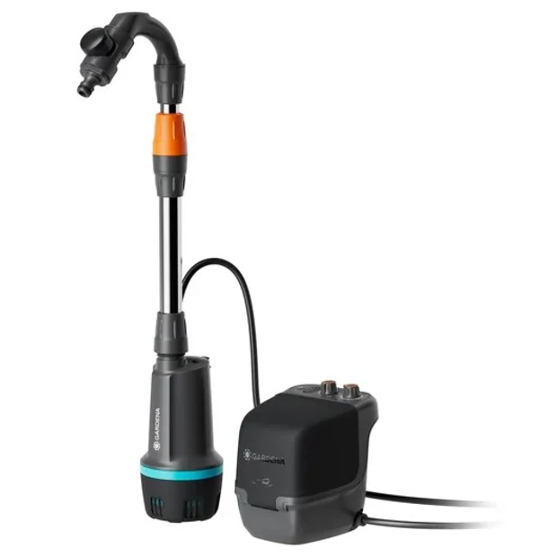 Gardena Comfort Akkumulátoros hordóürítő szivattyú 2600 18V P4A akkumulátorral