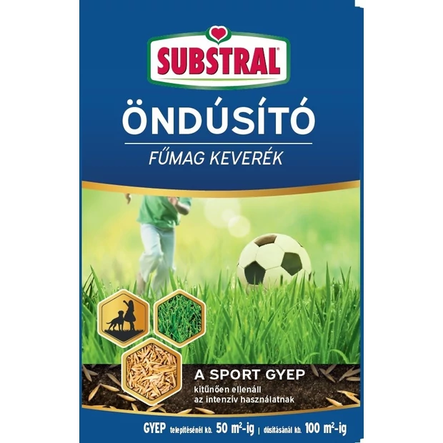 SUBSTRAL Öndúsító fűmag keverék - Sport gyep 1 kg