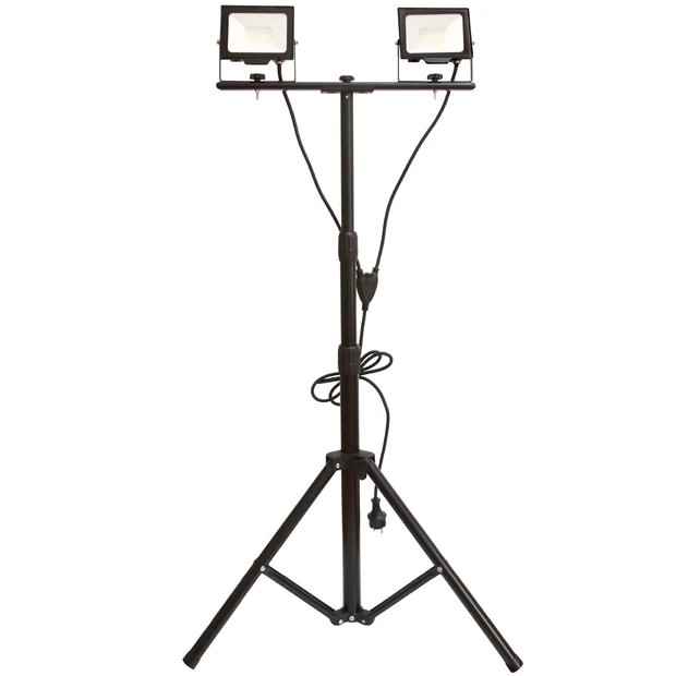 AVIDE LED reflektor SLIM smd 2x20w 4000K 2fej Tripoddal