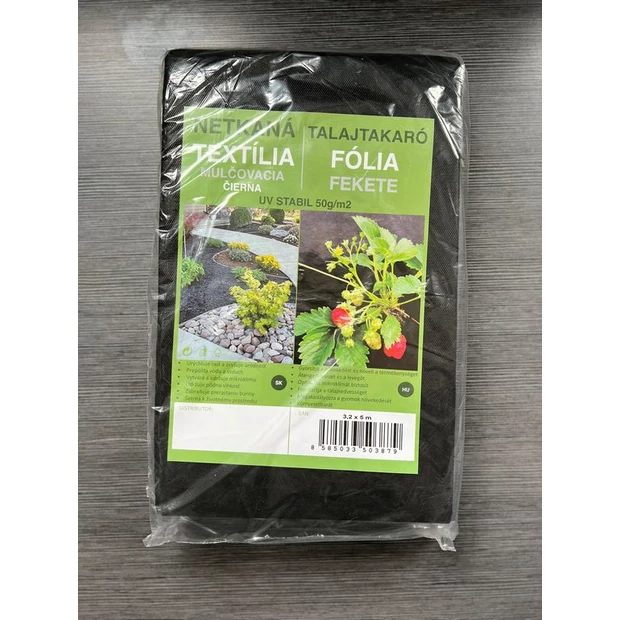 Geotextil 50 gr fekete 3,2 x 5 fm