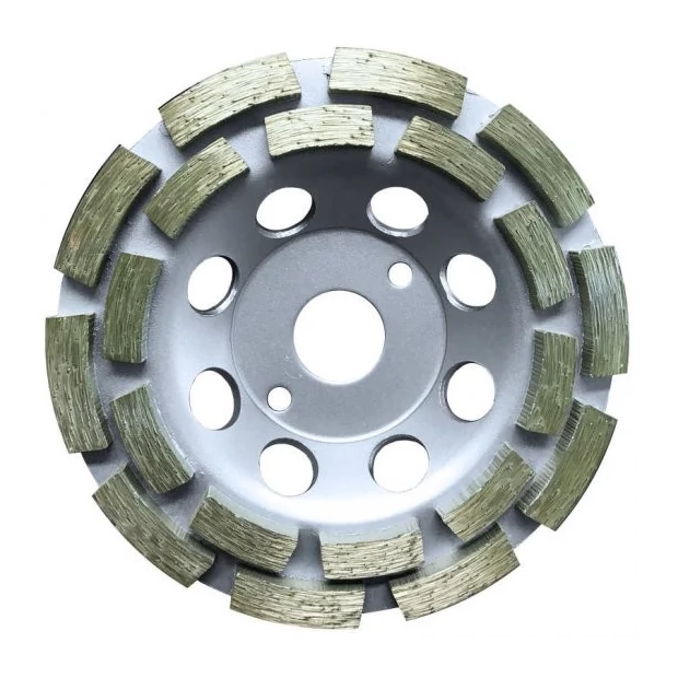 Gyémánt beton  csiszolókorong/gyémántfazék kétsoros  125x5x22,2