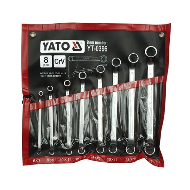 YATO Csillagkulcs klt. 8r. 6-22-ig  CrV